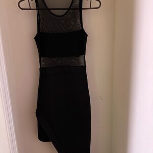 Elegant Black Sleeveless Dress